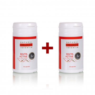 2 x INVITA ACTIVE 60 SZT. - NATURAL INVENTIA COLLAGEN